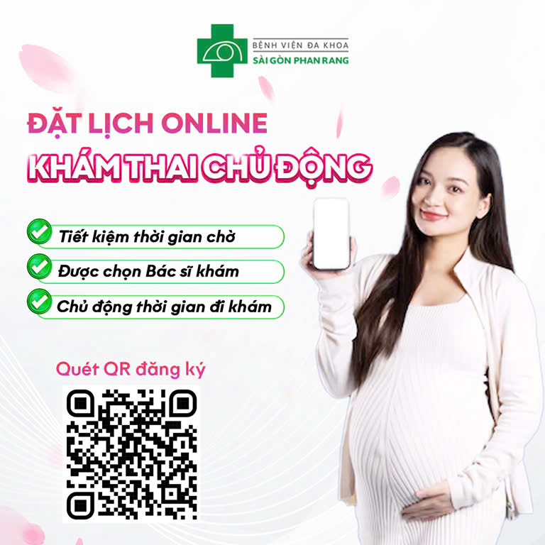 HƯỚNG DẪN ĐẶT LỊCH KHÁM THAI TẠI Bệnh viện Sài Gòn Phan Rang