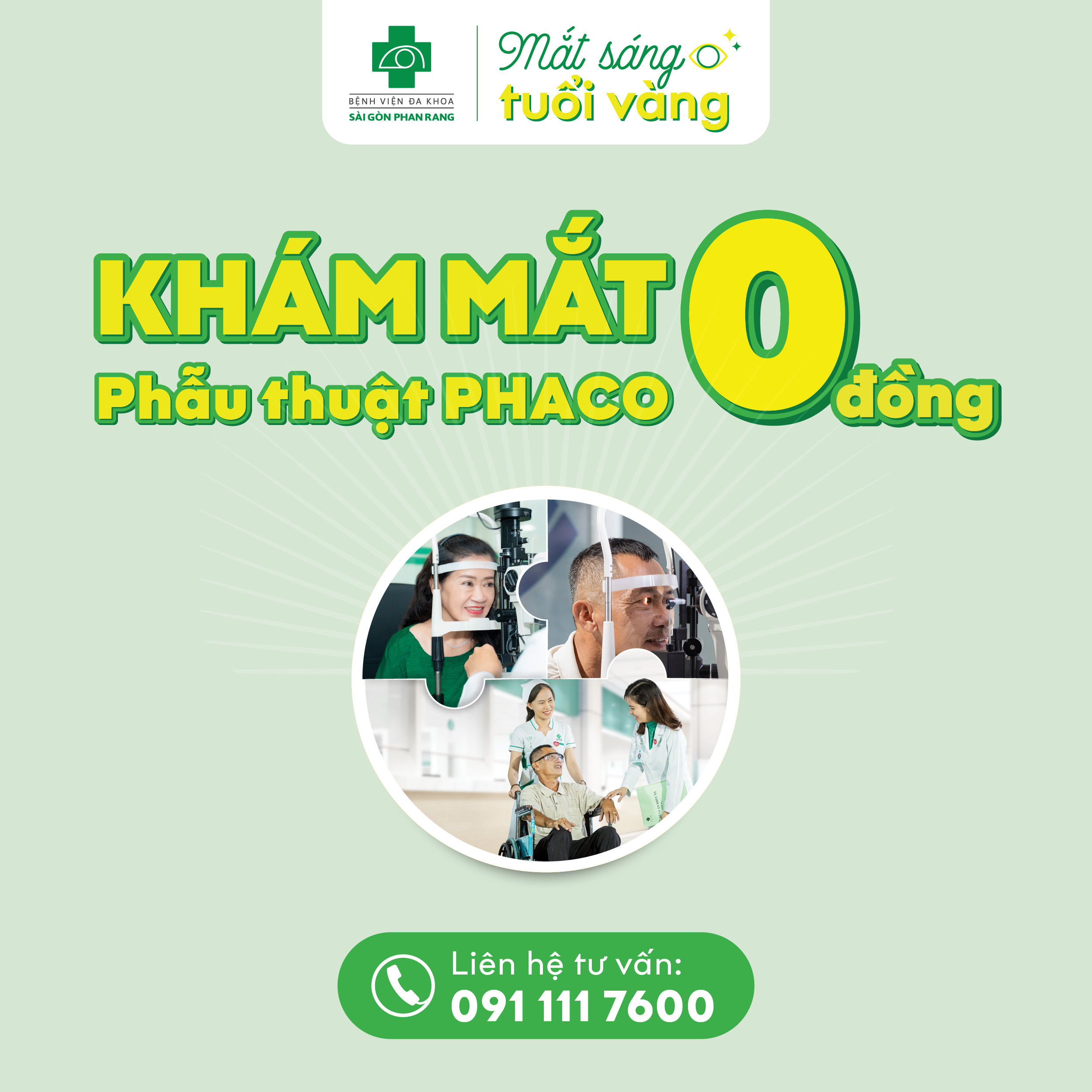 KHÁM MẮT 0 ĐỒNG tại Mắt Sài Gòn Phan Rang