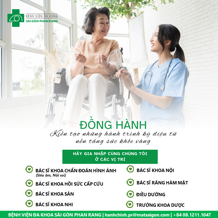 BỆNH VIỆN SÀI GÒN PHAN RANG  - THÔNG BÁO TUYỂN DỤNG NHÂN SỰ THÁNG 11